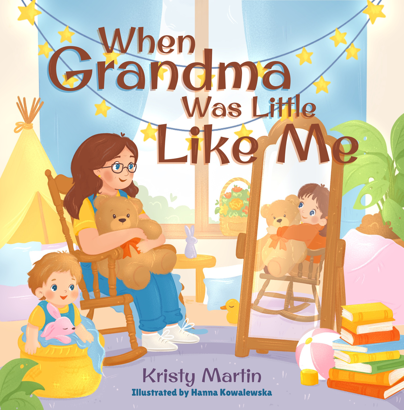 When Grandma Was Little Like Me ilustracja dla dzieci – Hanna Kowalewska