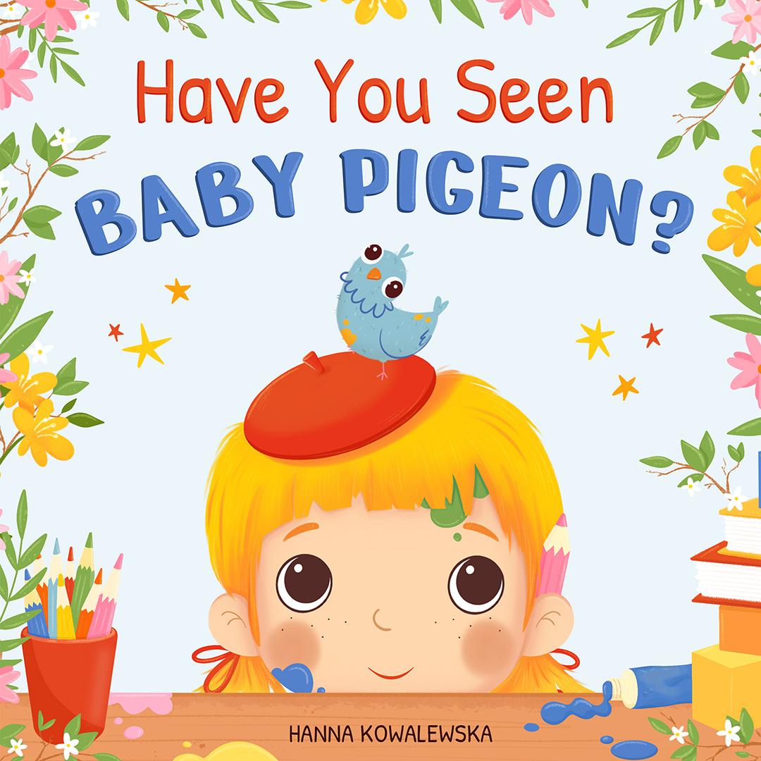 Have You Seen Baby Pigeon ilustracja dla dzieci – Hanna Kowalewska