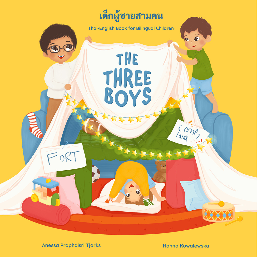 The Three Boys ilustracja dla dzieci – Hanna Kowalewska