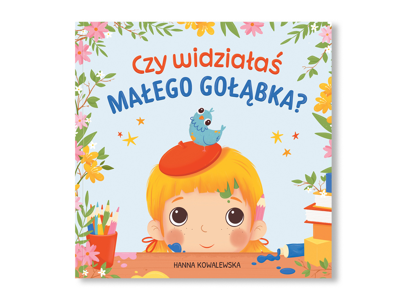 Tytuł książki: Czy widziałaś małego gołąbka?\n Autorka i ilustratorka: Hanna Kowalewska